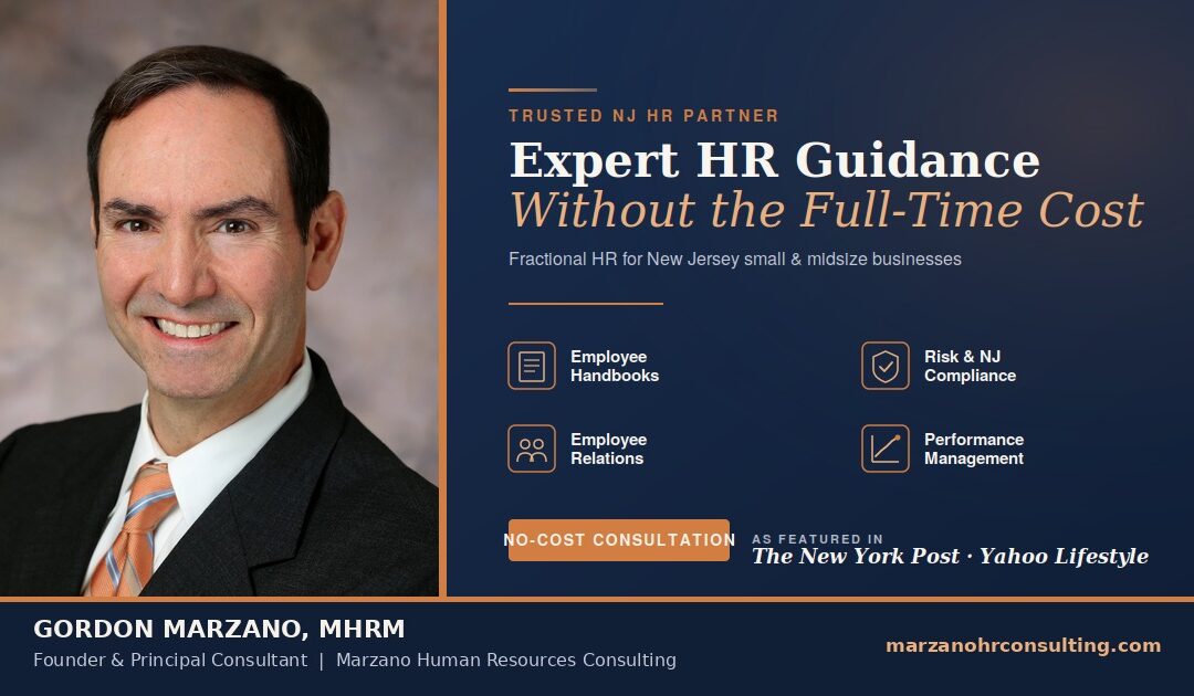 Fractional HR for New Jersey Businesses | Marzano HR
